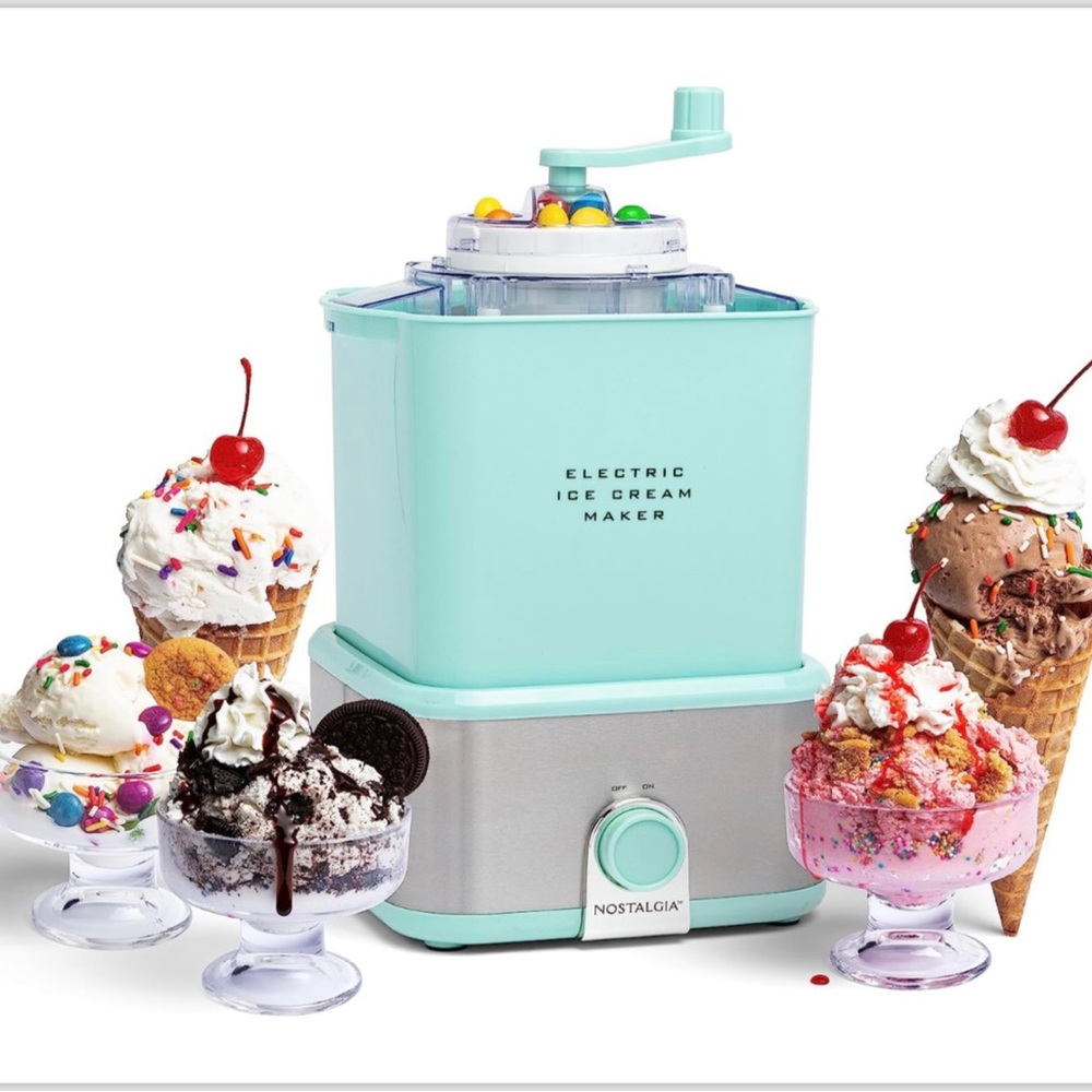 Nostalgia Electric Ice Cream Maker - brand new in a box